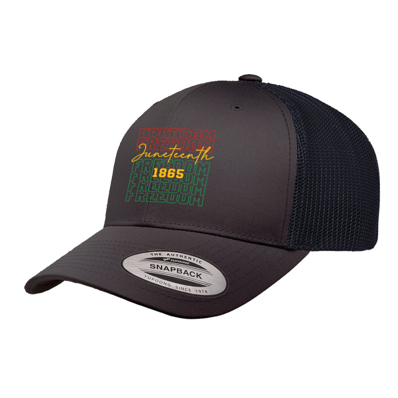 Juneteenth 1865 Freedom Black Pride African American Retro Trucker Cap by nhan0105 | Artistshot