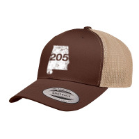 Alabaster Hoover Birmingham Area Code 205 Shirt, Alabama Retro Trucker Cap | Artistshot