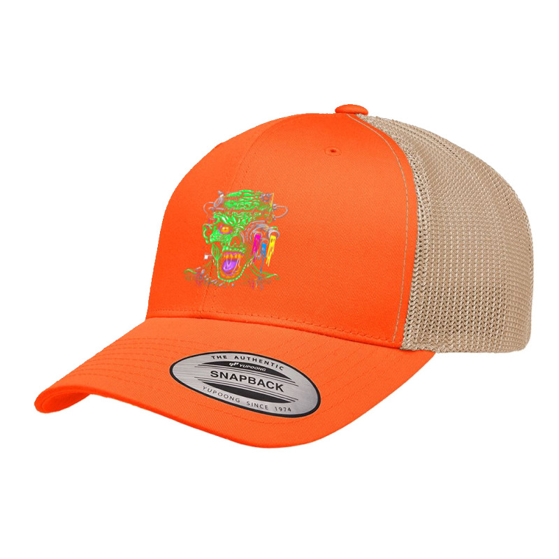 Futuristic Zombie Retro Trucker Cap by AliaBarajas | Artistshot