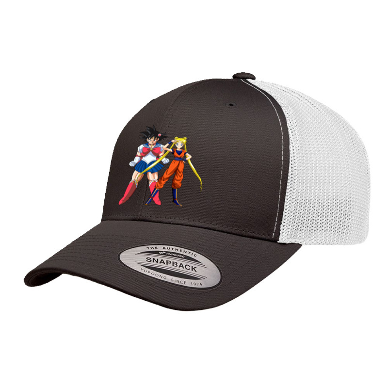 Goku X Serena Retro Trucker Cap by qimanariski | Artistshot