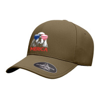 Merica Cocker Spaniel American Flag 4th Of July T Shirt Seamless Cap | Artistshot