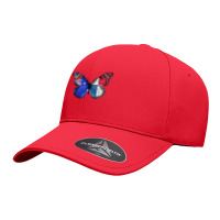 Australian Panamanian Flag Butterfly T Shirt Seamless Cap | Artistshot