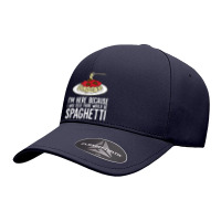 Spaghetti Italian Pasta I'm Just Here For Spaghetti T Shirt Seamless Cap | Artistshot