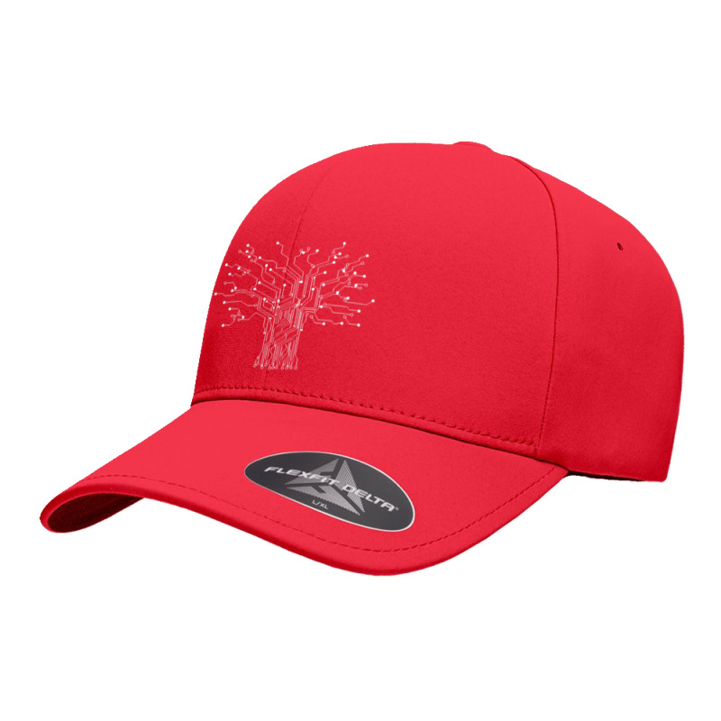 Electronics Technician Binary Tree   Electrical Engineer Seamless Cap by matiroso | Artistshot