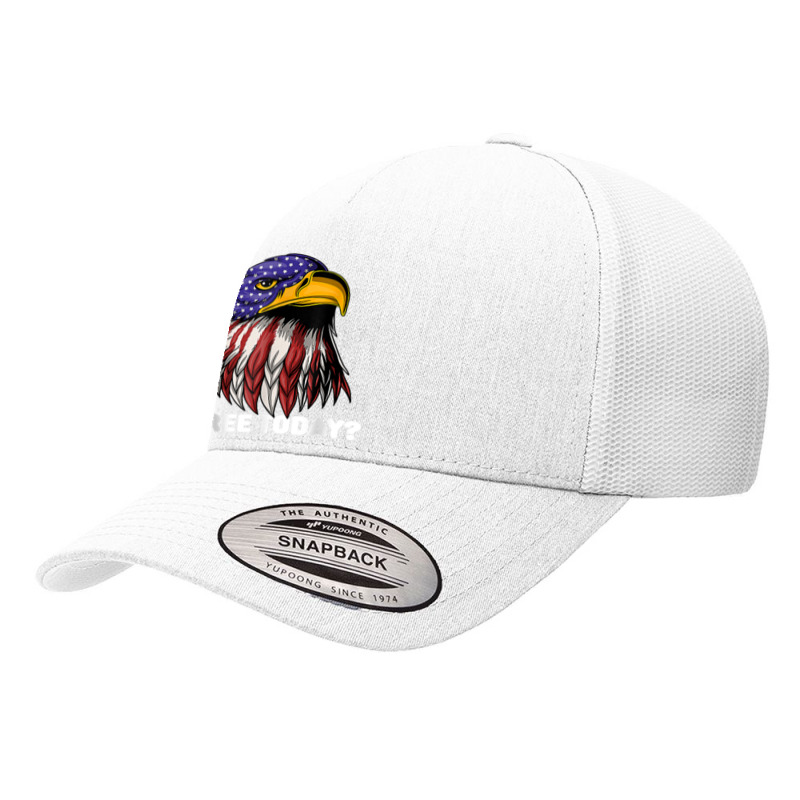 Free Today Funny Bald Eagle Freedom Independence 4th Of July T Shirt Yupoong Trucker Cap | Artistshot