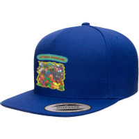 Sweet Pickles, Retro Reading Books 5 Panel Snapback Cap | Artistshot