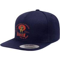 Bossk Security Services Distressed   Bossk 5 Panel Snapback Cap | Artistshot