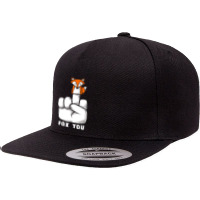 Fox You 5 Panel Snapback Cap | Artistshot