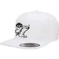 Nice Eagle Karate 5 Panel Snapback Cap | Artistshot