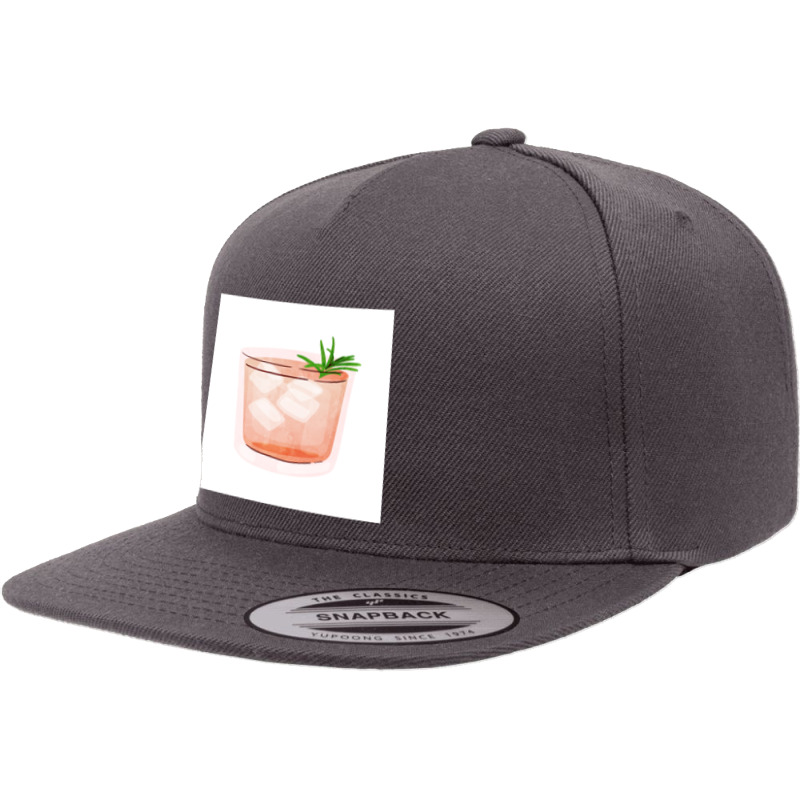 A Cold Drink In Your Hand 5 panel snapback cap by DonasFantasyShop | Artistshot