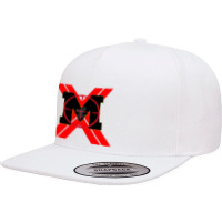 Malcolm X 5 Panel Snapback Cap | Artistshot