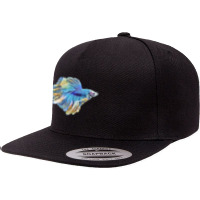 Paradise Betta T  Shirt Paradise Betta Fish T  Shirt 5 Panel Snapback Cap | Artistshot