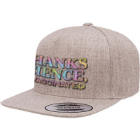 Thank Science, I'm Vaccinated 5 Panel Snapback Cap | Artistshot