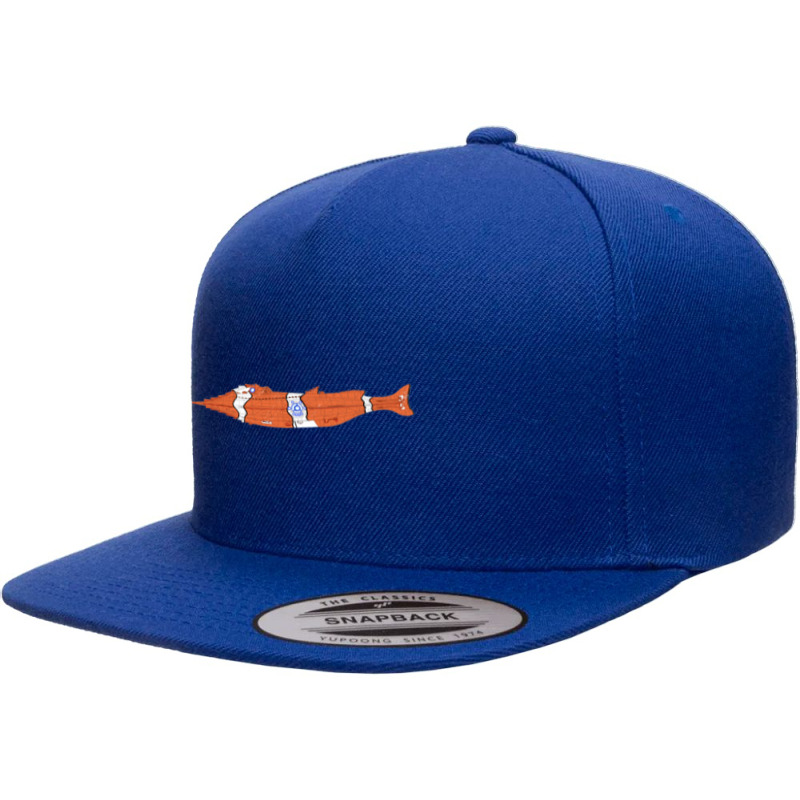 Finding Captain Nemo 5 Panel Snapback Cap | Artistshot