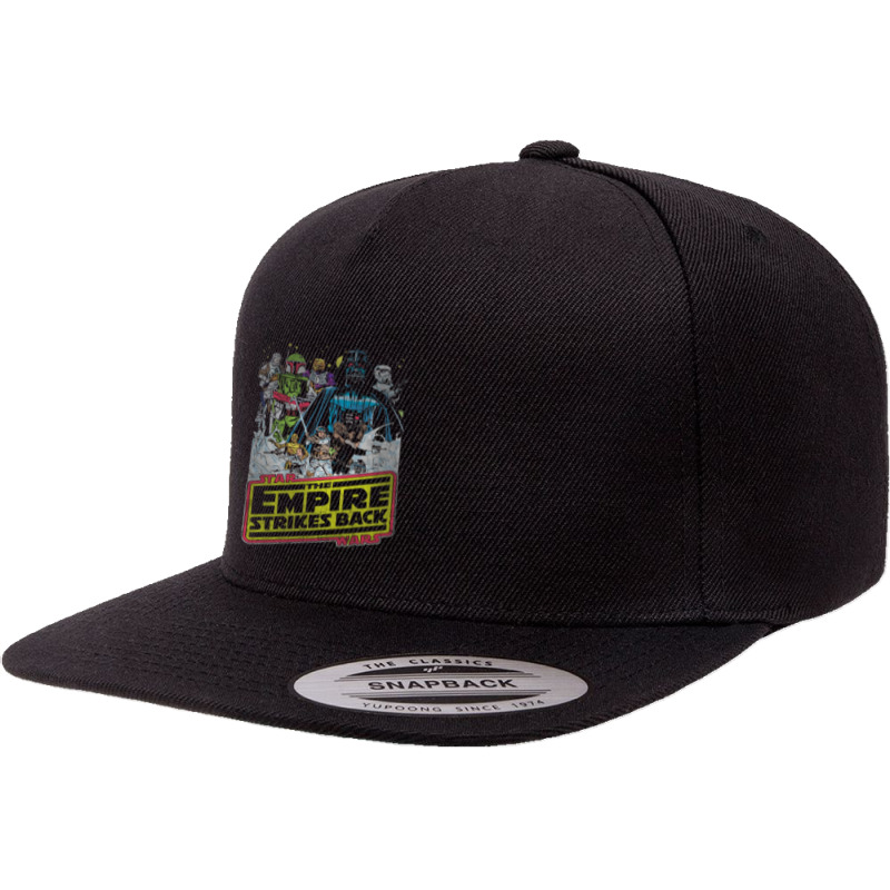 Empire Strikes Back 5 panel snapback cap by dendikamanta | Artistshot