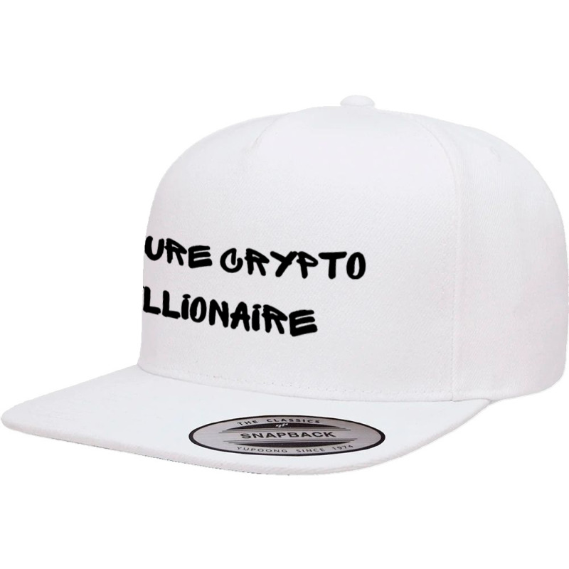 Future Crypto Billionaire Bitcoin 5 panel snapback cap by ShopYes | Artistshot