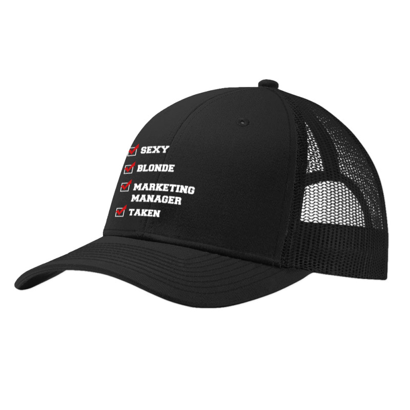 Sexy, Blonde, Marketing Manager, Taken Pa Trucker Cap by thanchashop | Artistshot