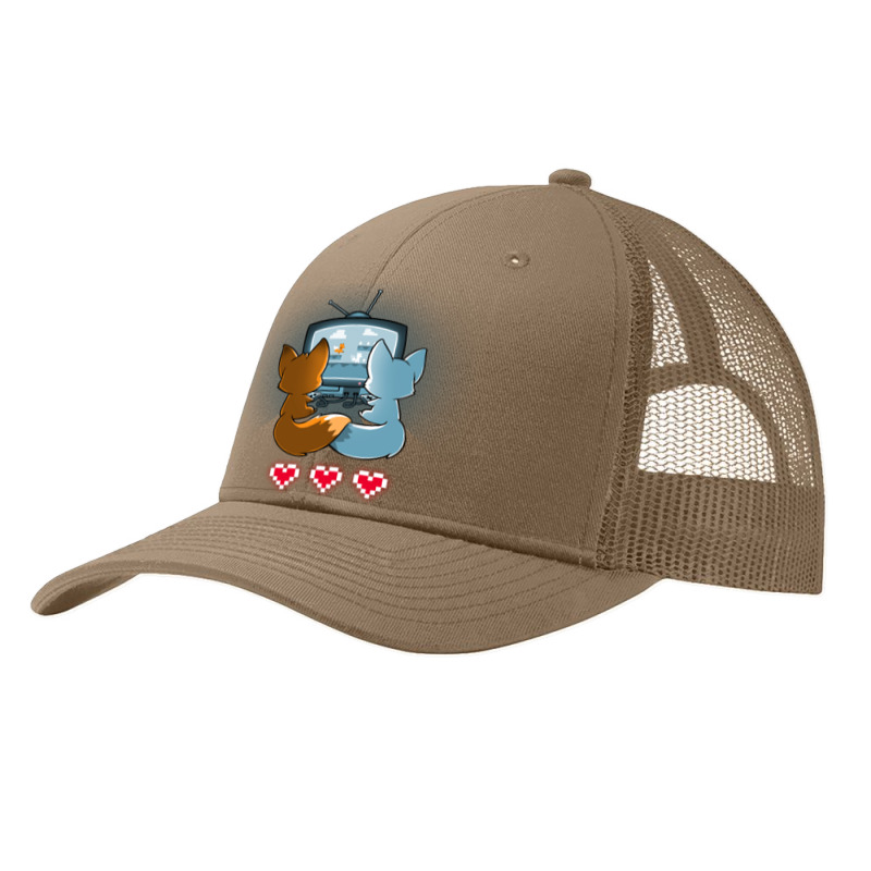 The Fox Loves Play Games Pa Trucker Cap by klawrence | Artistshot