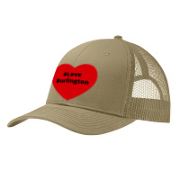 Love Burlington, Hashtag Heart, Love Burlington 2 Pa Trucker Cap | Artistshot