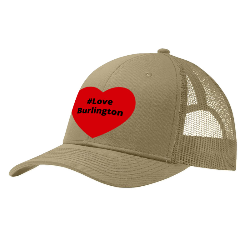 Love Burlington, Hashtag Heart, Love Burlington 2 Pa Trucker Cap | Artistshot