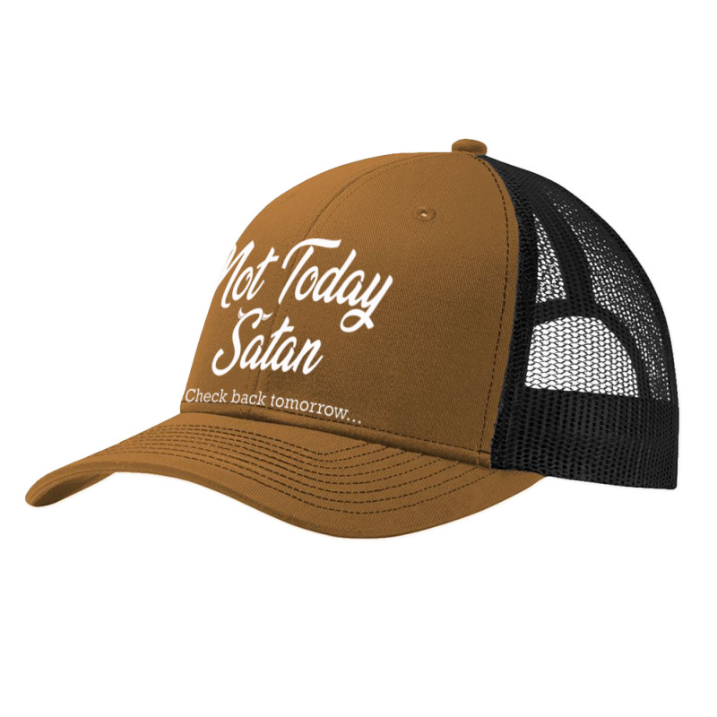 Not Today Satan Pa Trucker Cap by duniakubaby | Artistshot