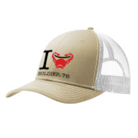 I Love Soldier 76 Overwatch Pa Trucker Cap | Artistshot