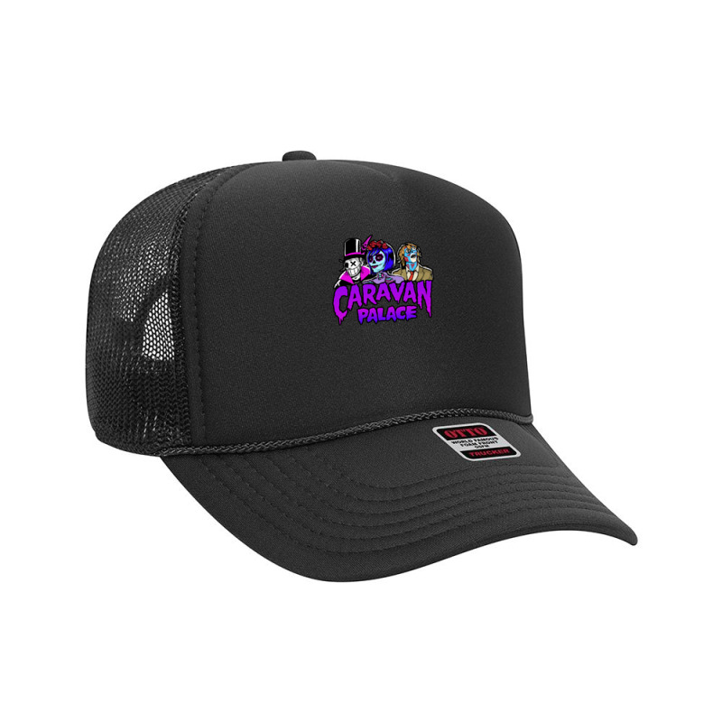 Caravan Palace Merch Foam Trucker Hat by cm-arts | Artistshot