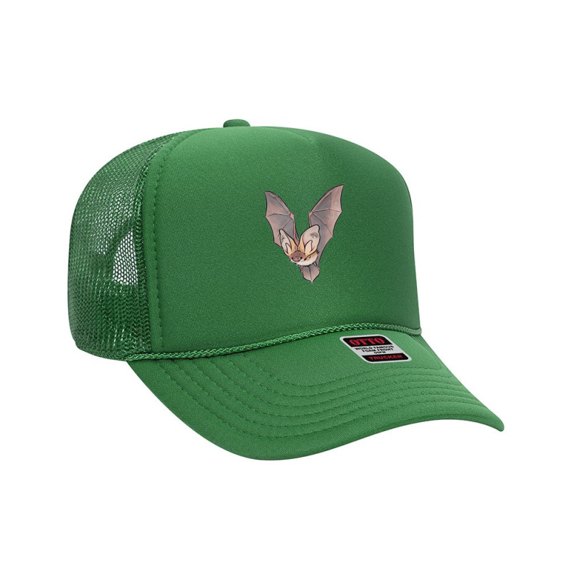 Grey Long Eared Bat Foam Trucker Hat by MandyMOerke | Artistshot