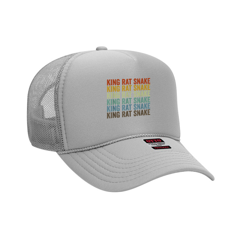 King Rat Snake Retro T Shirt Foam Trucker Hat | Artistshot