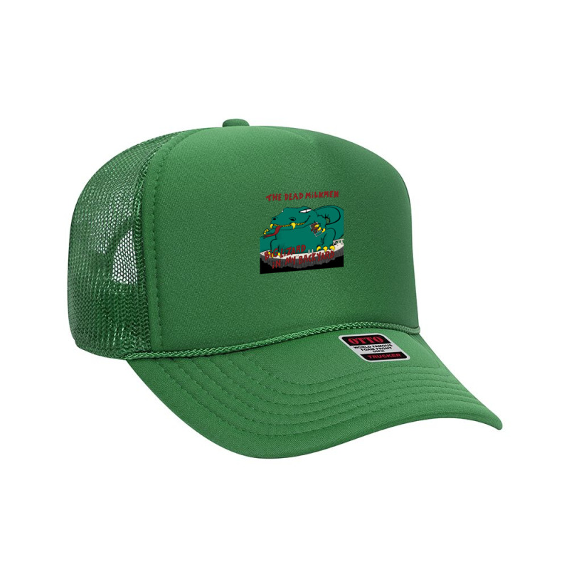 Dead Milkmen Big Lizard Foam Trucker Hat by JesusMesaMurillo | Artistshot