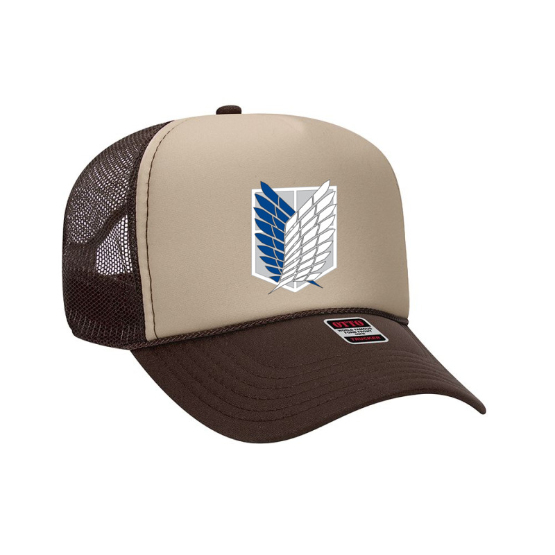 Scout Regiment Shield Classic Foam Trucker Hat by cm-arts | Artistshot