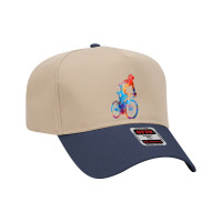 Woman Triathlon Cycling 06 Adjustable Baseball Cap | Artistshot