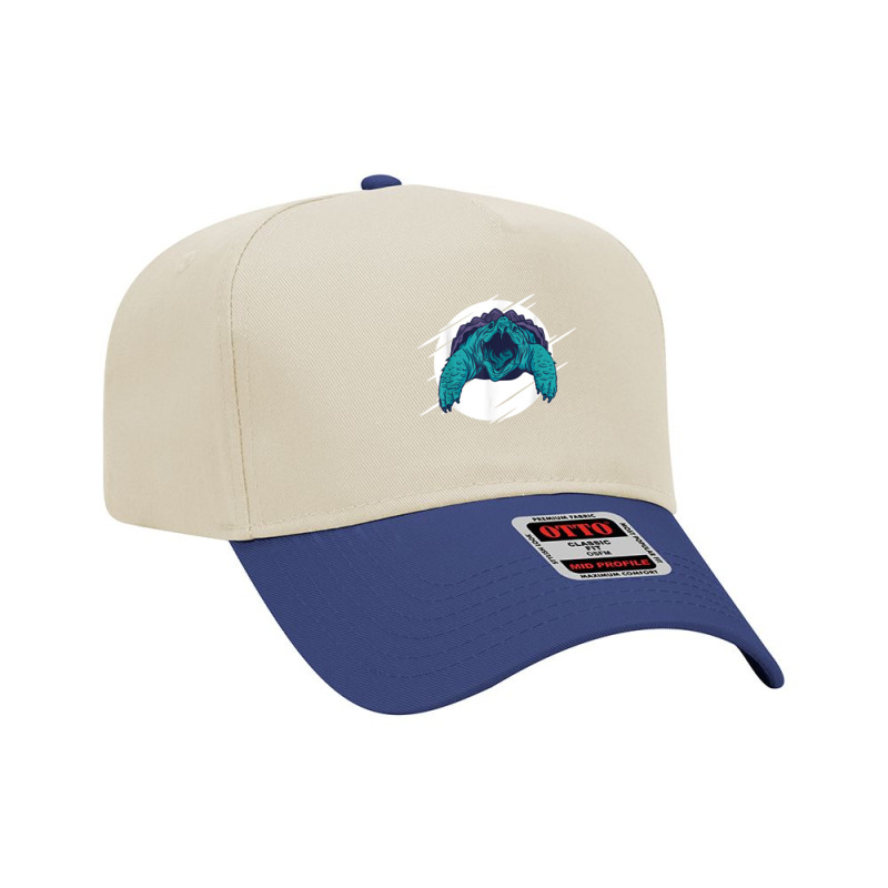 Alligator Snapping Turtle Adjustable Baseball Cap | Artistshot