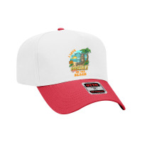 Crustacean Core, I Love Cocktails On The Beach Adjustable Baseball Cap | Artistshot