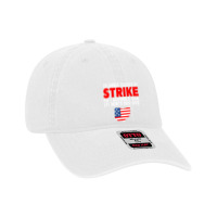 Columbus Teacher Strike Dyed Cap | Artistshot