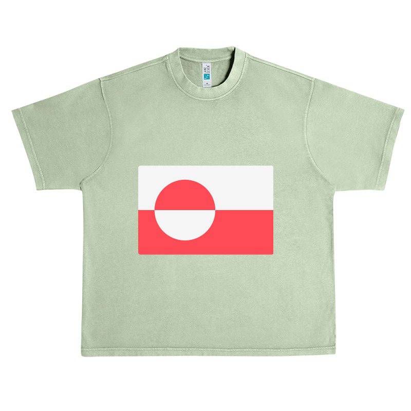 Flag Of Greenland Urban Heavy T-shirt | Artistshot