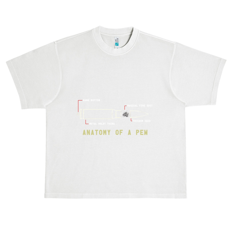 Anatomy Of A Pew Funny Shooting Ammo Design Urban Heavy T-shirt | Artistshot