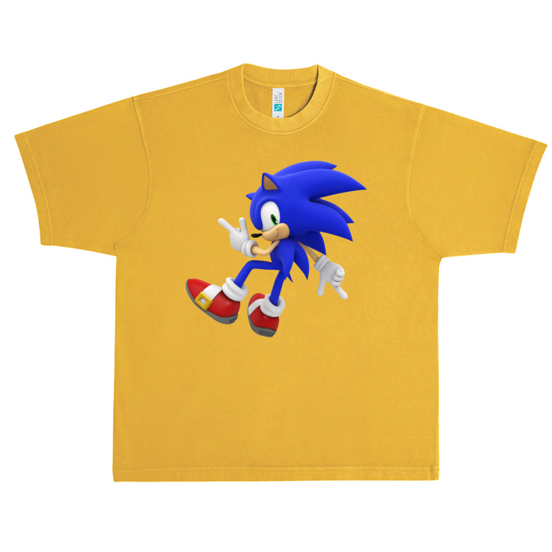 Classic Blue Super Hedgehog Urban Heavy T-shirt by ElaineABernard | Artistshot