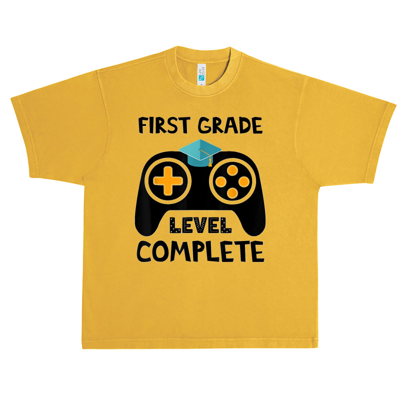 Funny First Grade Level Complete 2022 Last Day End Of School Urban Heavy T-shirt | Artistshot