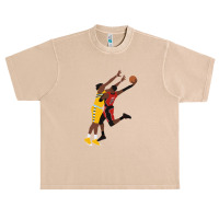 Terrence Ross Dunk On Kenneth Faried Gift Urban Heavy T-shirt | Artistshot