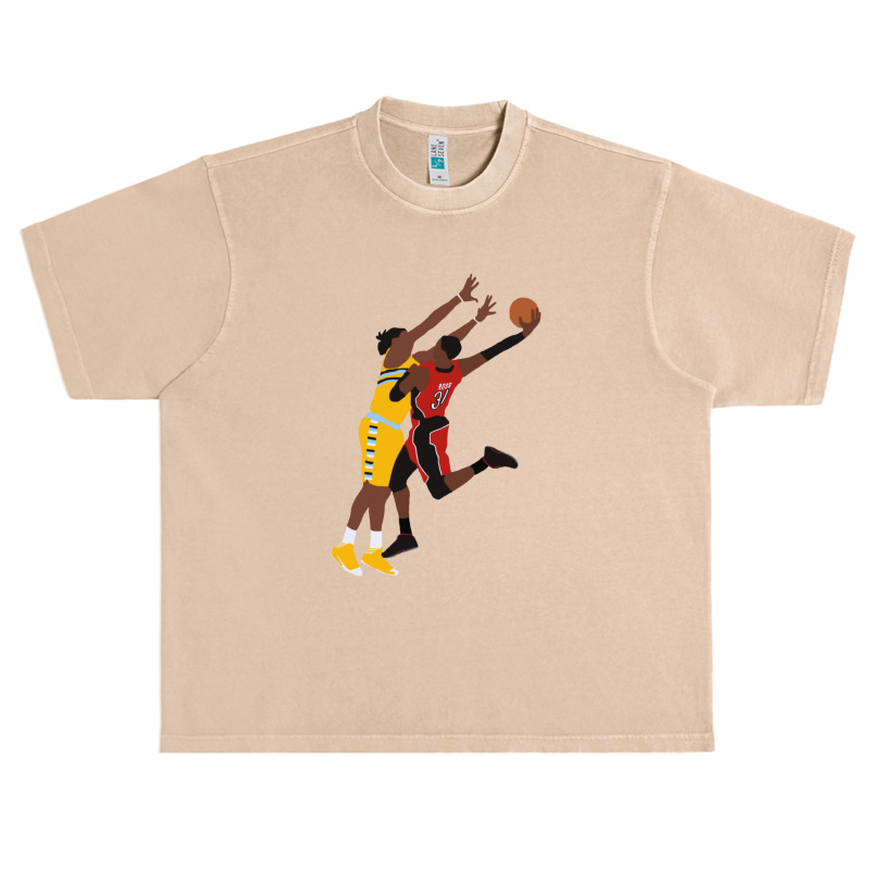 Terrence Ross Dunk On Kenneth Faried Gift Urban Heavy T-shirt | Artistshot