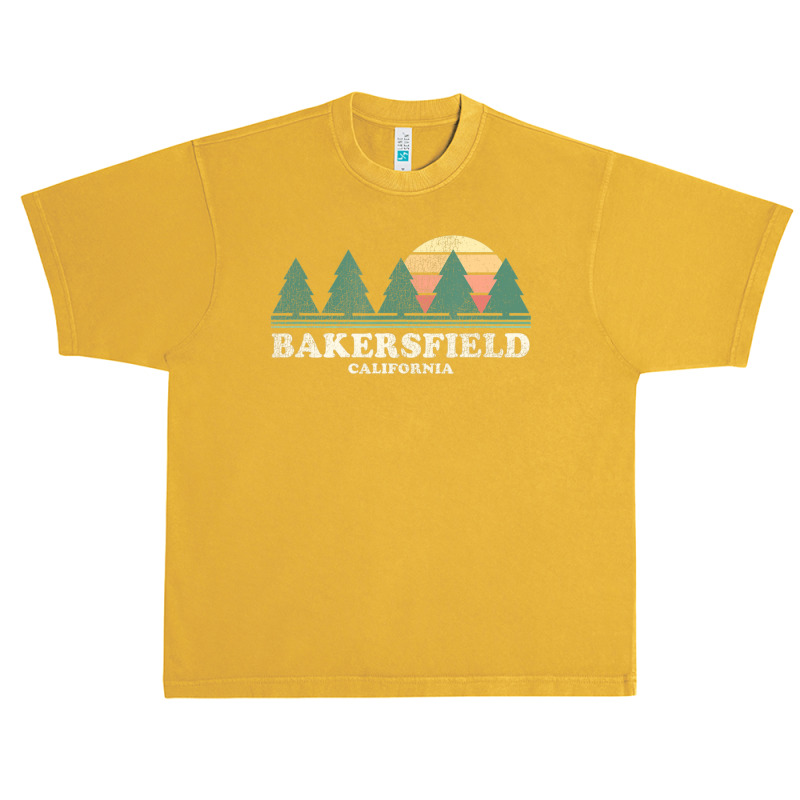 Bakersfield Ca Vintage Throwback Retro 70s Urban Heavy T-shirt by michaelyounger19 | Artistshot