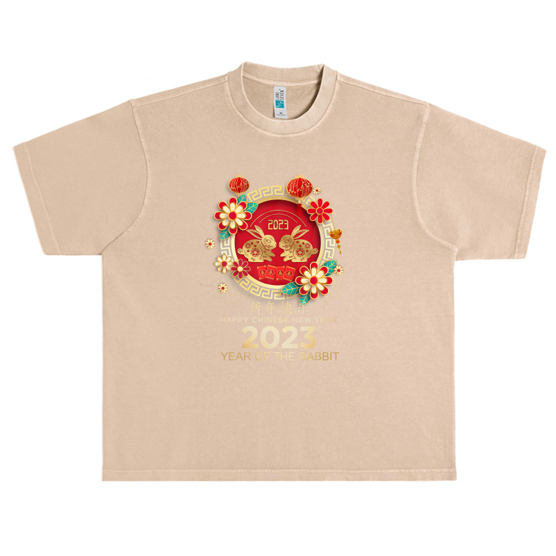 Happy Lunar New Year 2023 Year Of The Rabbit Urban Heavy T-shirt | Artistshot