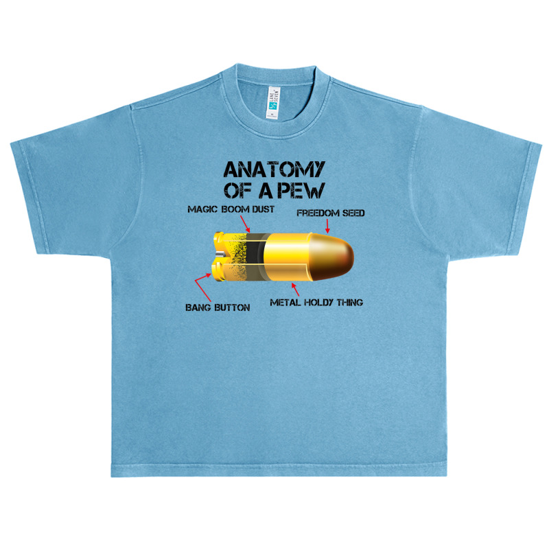 Anatomy Of A Pew Parts Of A Bullet Pro Gun Rights Urban Heavy T-shirt by femalesbaubles | Artistshot