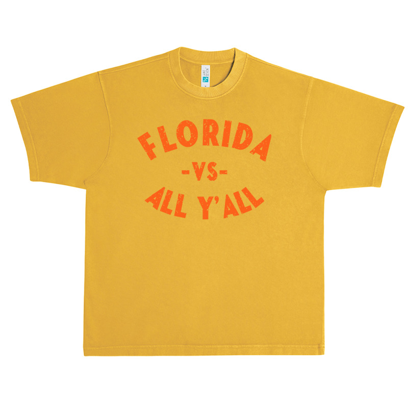 Florida Vs All Yall  Represent The Gator State Urban Heavy T-shirt | Artistshot