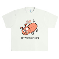 Peppa Pig Memes  Acrophobia Urban Heavy T-shirt | Artistshot