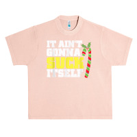 It Aint Gonna Suck Itself Itself Christmas Candy Cane Urban Heavy T-shirt | Artistshot