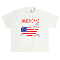 Trending Americans Like To Party America Usa Patriotic Urban Heavy T-shirt | Artistshot