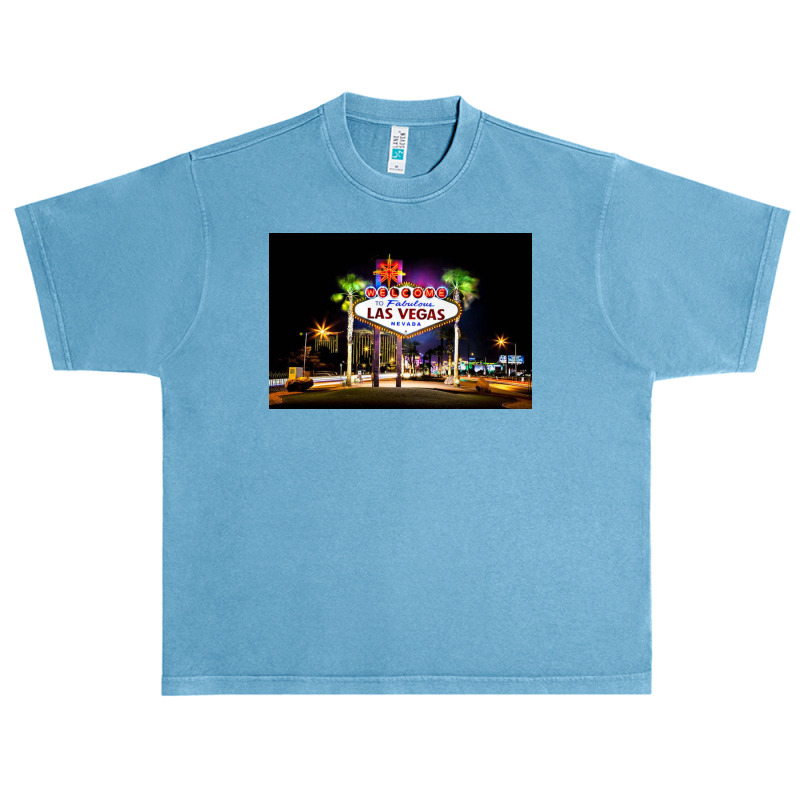 Las Vegas Sign Urban Heavy T-shirt | Artistshot