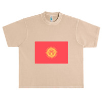 Awesome Kyrgyzstan Flag Urban Heavy T-shirt | Artistshot